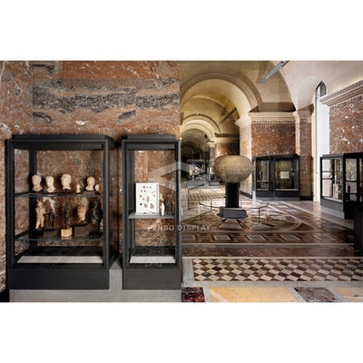 T4 LED Fashion Museum Display Showcase Penbo Display 1200*400mm