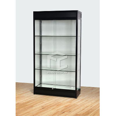 T4 LED Glass Display Showcase 78.7in high Shop Show Case