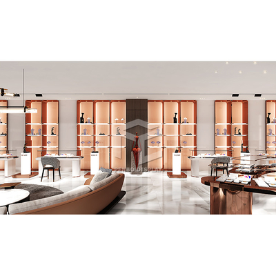 Luxury Jewelry Store Furniture Glass Jewellery Display Showcase