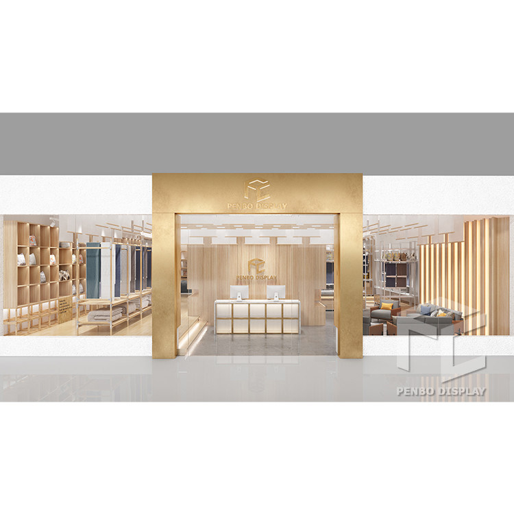 Home Textile Shop Display Furniture Retail Clothes Homeware Store Interior Design